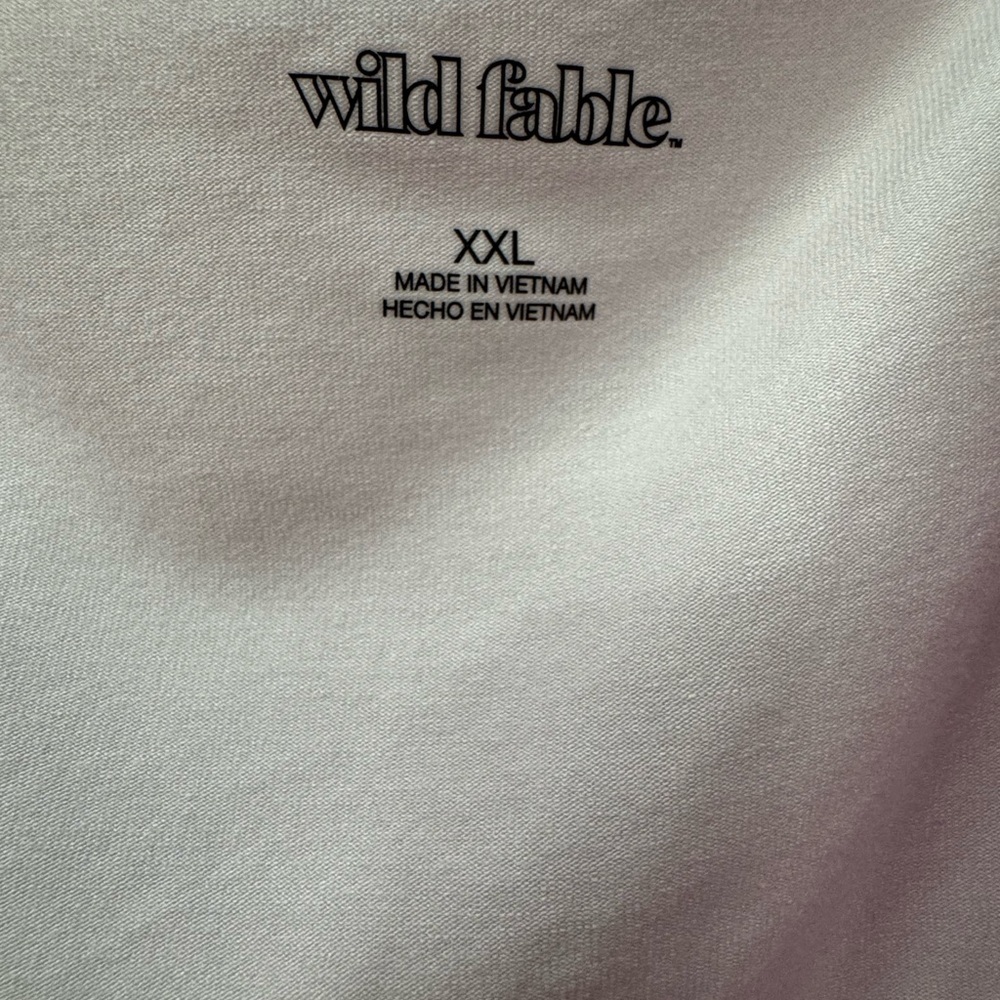 NWT Plus Size XXL Wild Fable Light Pink y2k Draped cowl neck Tank Top - Picture 4 of 4